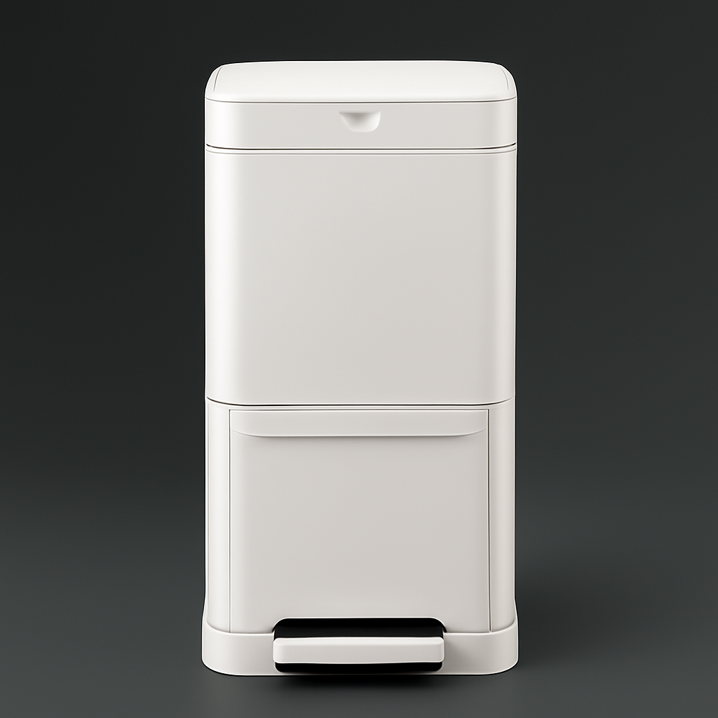 Lixeira Inteligente Swan Elite com Sensor e Compartimentos Duplos