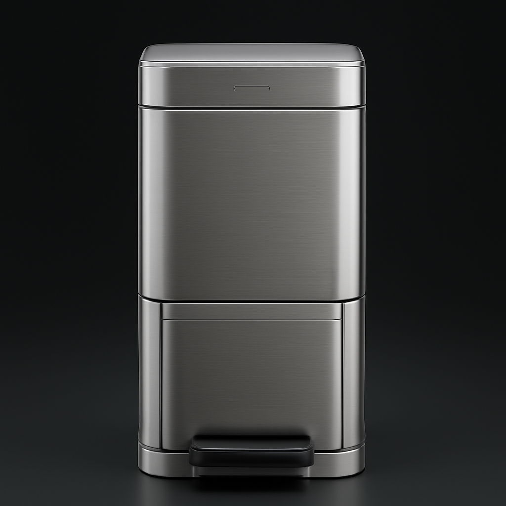 Lixeira Inteligente Swan Elite com Sensor e Compartimentos Duplos