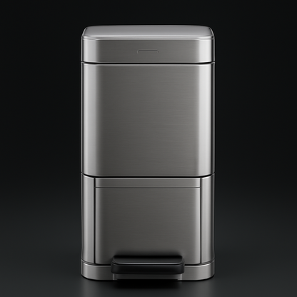 Lixeira Inteligente Swan Elite com Sensor e Compartimentos Duplos