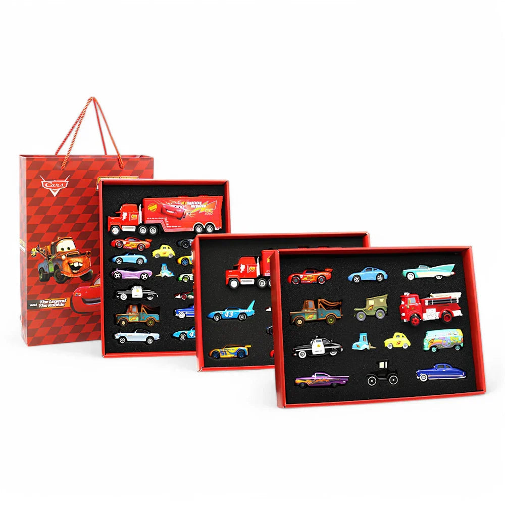 Kit Miniaturas em Metal Filme Carros Relâmpago McQueen