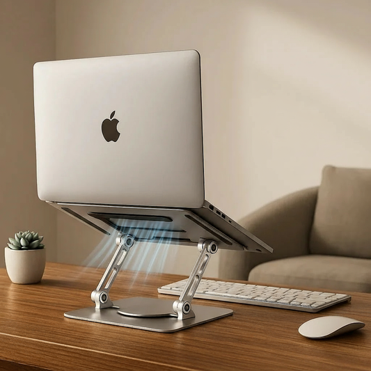 Suporte em Alumínio para Notebook e Tablet