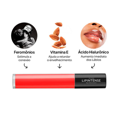 Gloss Lip Intense - Efeito Preenchimento Labial - 100% Natual (ÚLTIMAS UNIDADES)