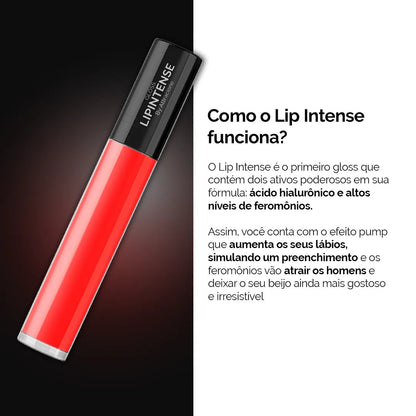 Gloss Lip Intense - Efeito Preenchimento Labial - 100% Natual (ÚLTIMAS UNIDADES)