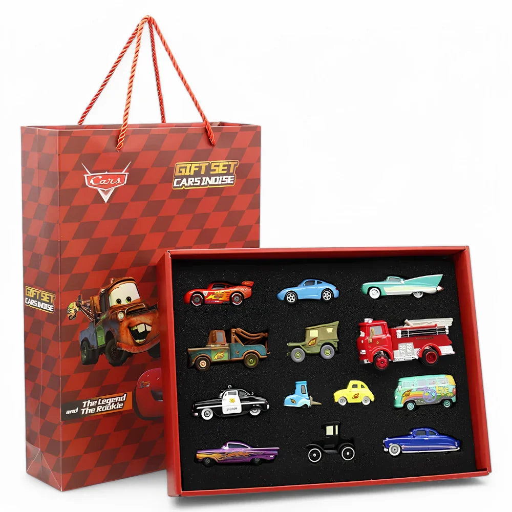 Kit Miniaturas em Metal Filme Carros Relâmpago McQueen